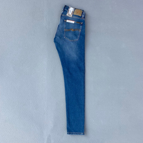 NUDIE JEANS TIGHT TERRY  INBETWEEN BLUE