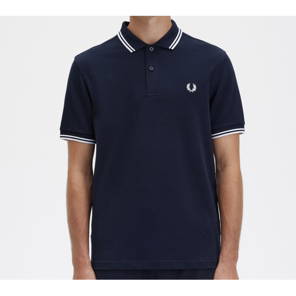 FRED PERRY POLO TWIN TIPPED  +MÁS COLORES