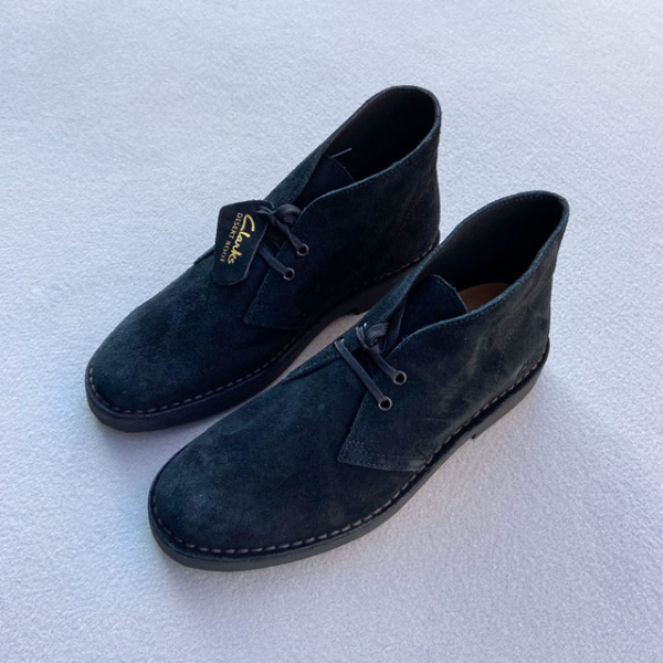 CLARKS DESERT BOOT EVO GAMUZA NEGRO