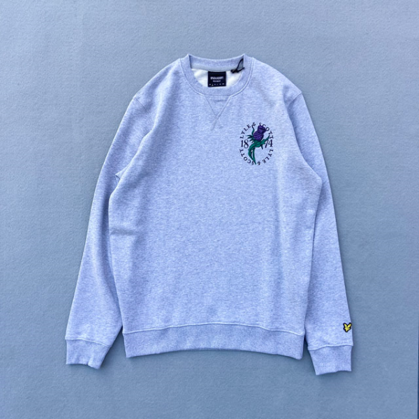 LYLE & SCOTT SUDADERA RELAXED THISTLE FLORA PRINTE