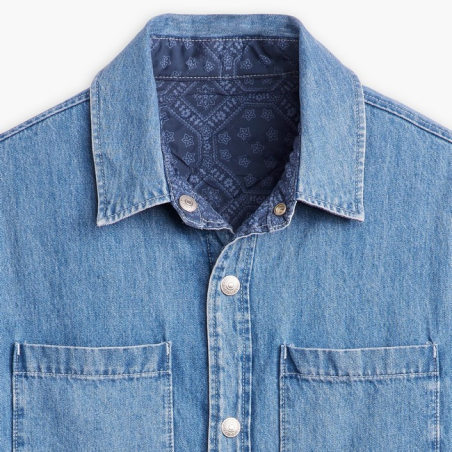 LEVIS SOBRECAMISA BRYANT PADDED REV OVERSH GREENPO