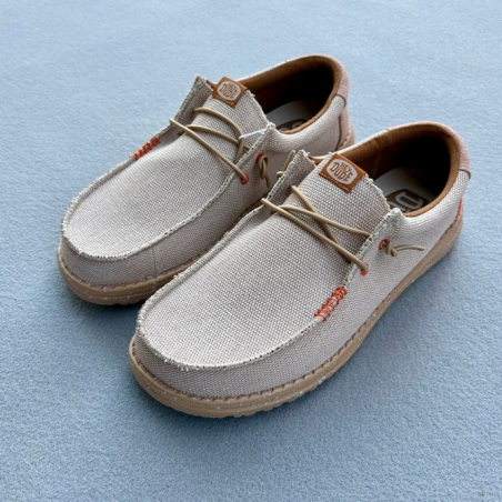 HEY DUDE ZAPATO WALLY COASTLINE JUTE