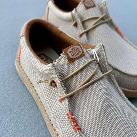 HEY DUDE ZAPATO WALLY COASTLINE JUTE